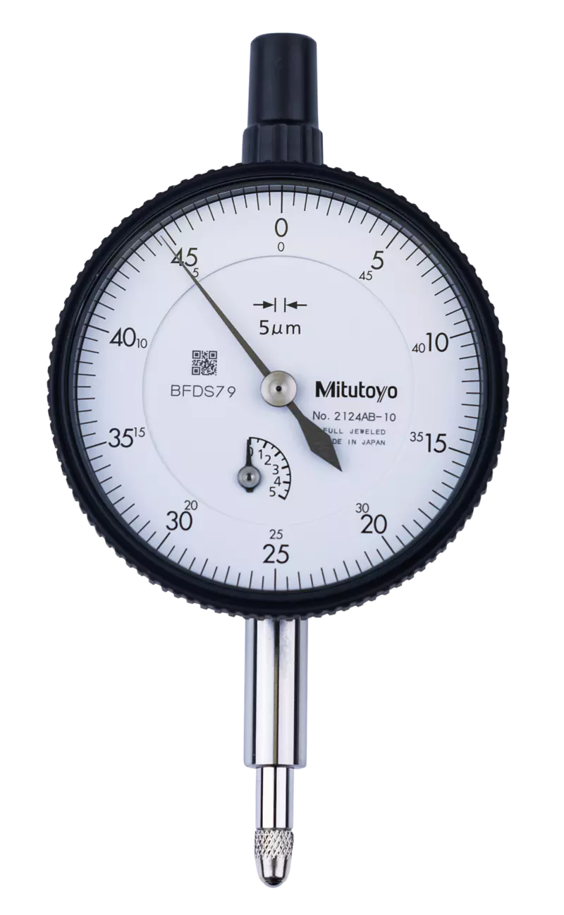 Mitutoyo Mutatós mérőóra, Sorozat 2, ISO típus, Ø57 mm, 5 mm, 0.005 mm (2124A-10) termék fő termékképe