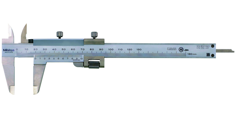 Mitutoyo Nóniuszos tolómérő finomállítóval, 0-280 mm, 0.02 mm (532-103) termék fő termékképe