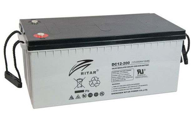 Ritar DC12-200-F10 ciklikus zárt ólomakkumulátor 12 V/200 Ah termék fő termékképe