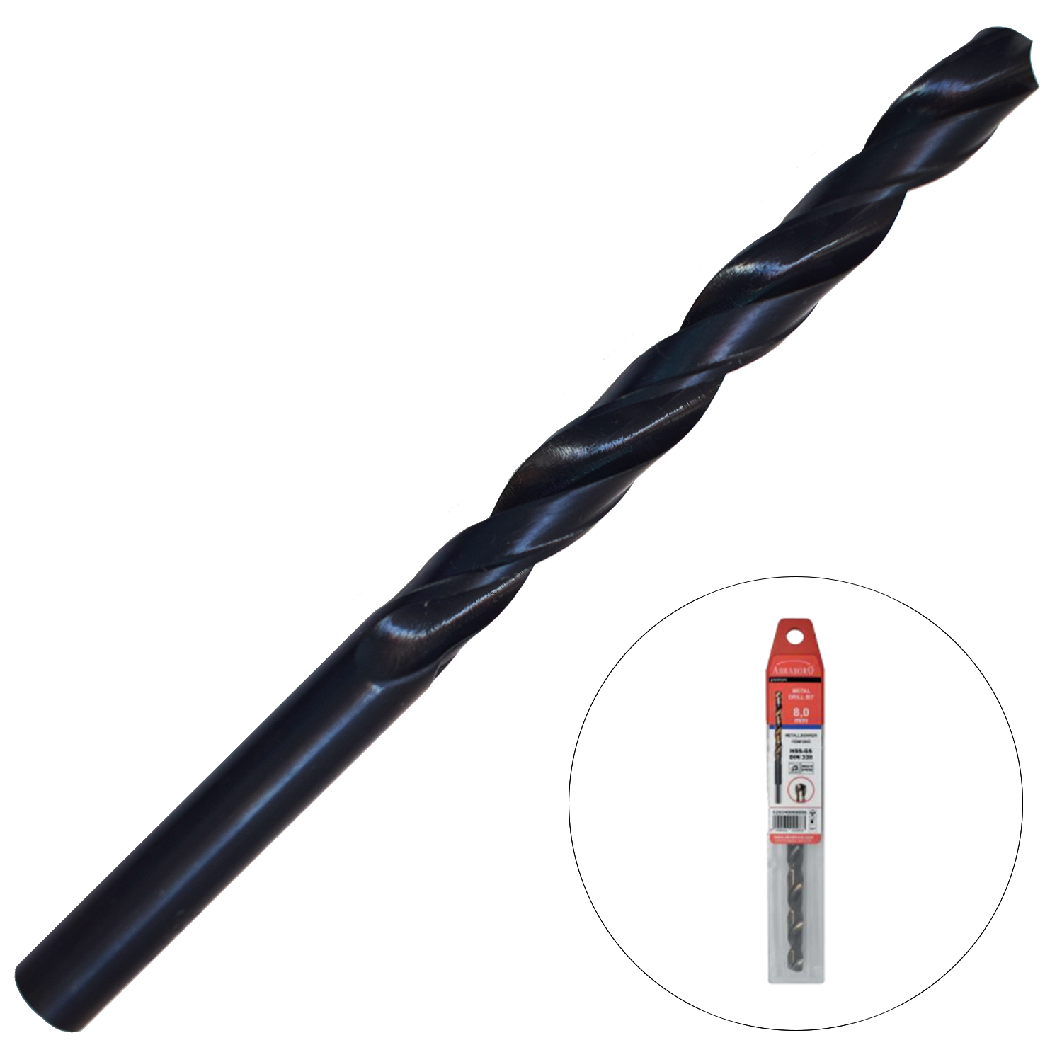 Abraboro 7.5 x 109 / 69 mm HSS-R fémfúró, EV-Pack termék fő termékképe