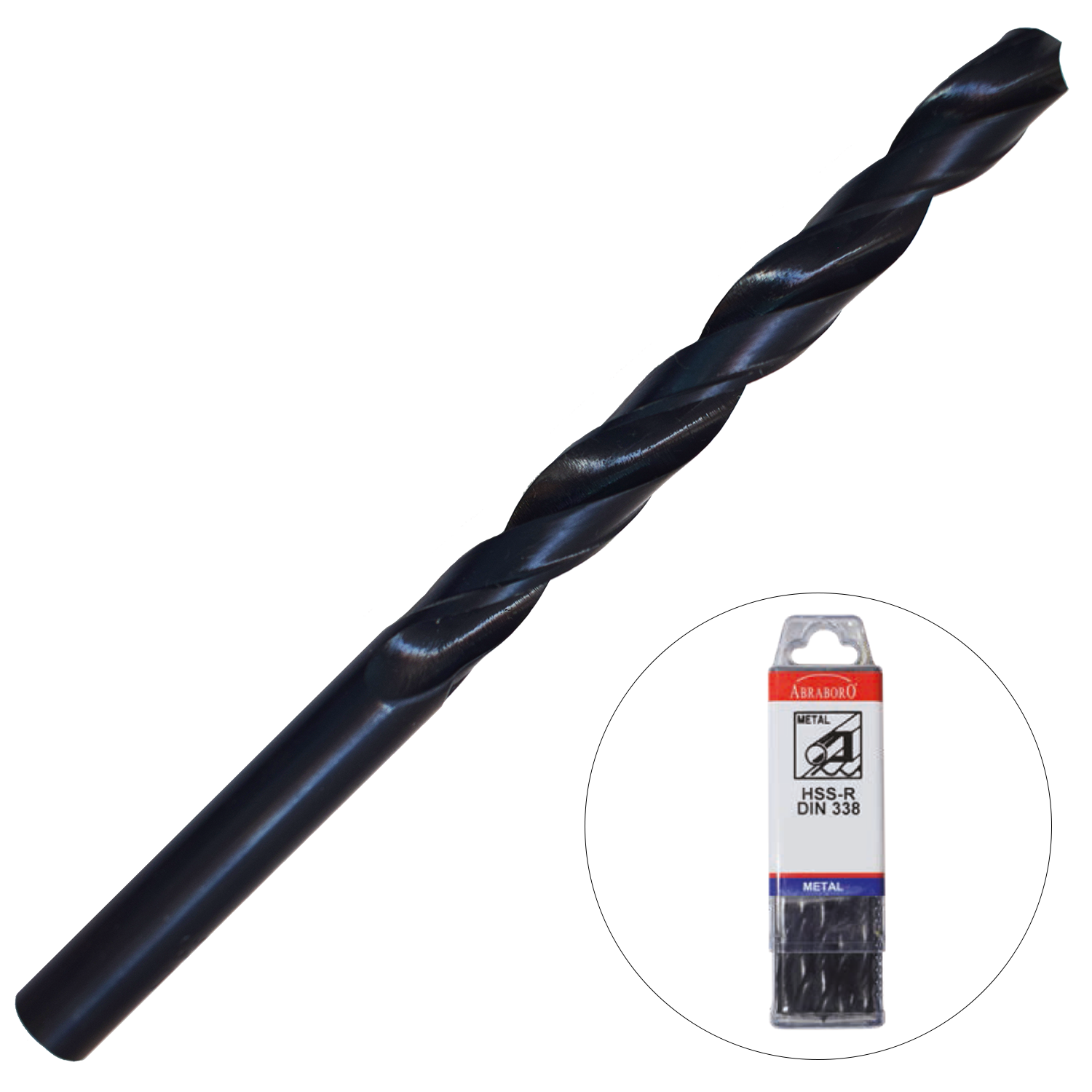 Abraboro 10 x 133 / 87 mm HSS-R fémfúró X-Pack, 10 db/csomag termék fő termékképe