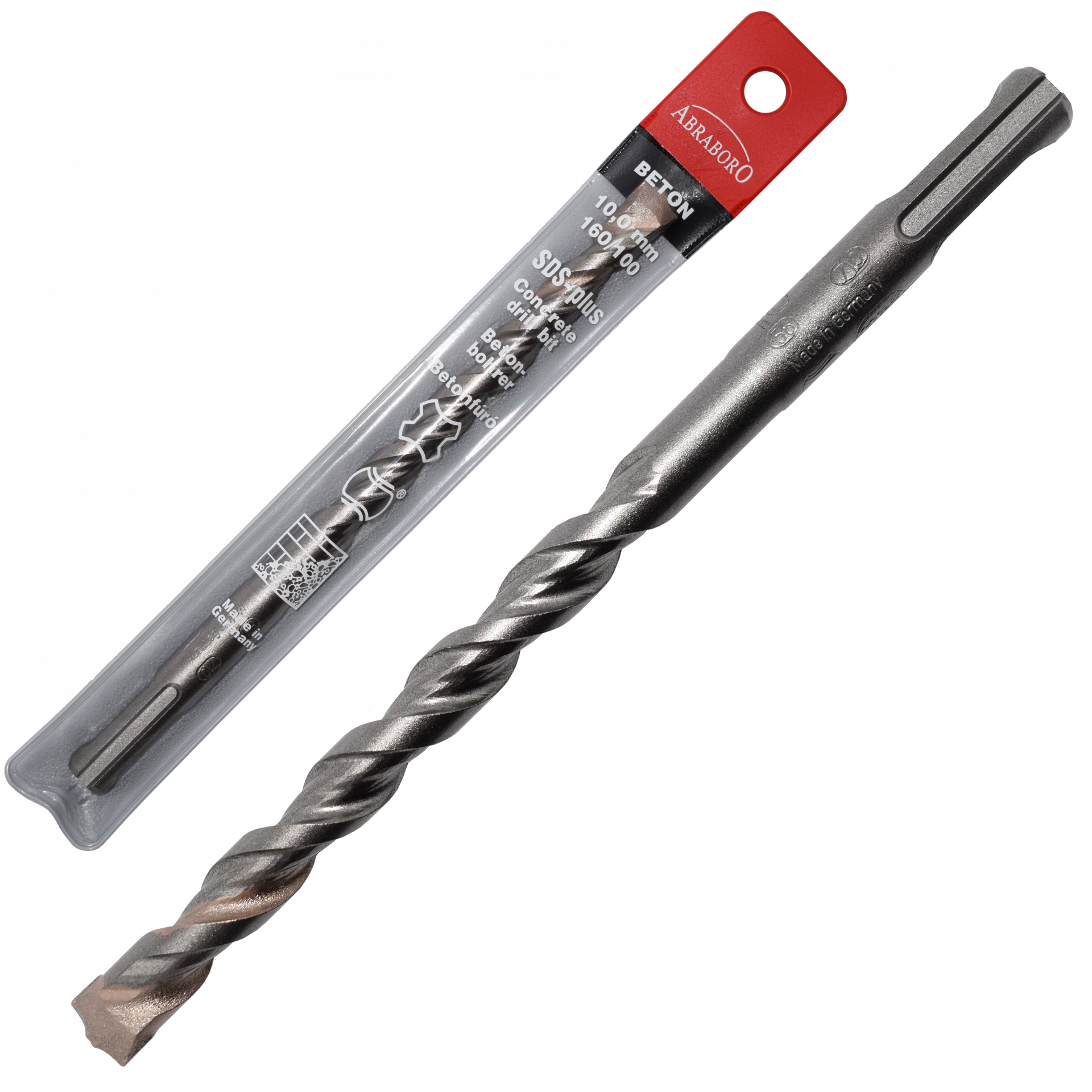 Abraboro 6 x 210 / 150 mm SDS-plus TWIXX betonfúró műanyag tasakban termék fő termékképe