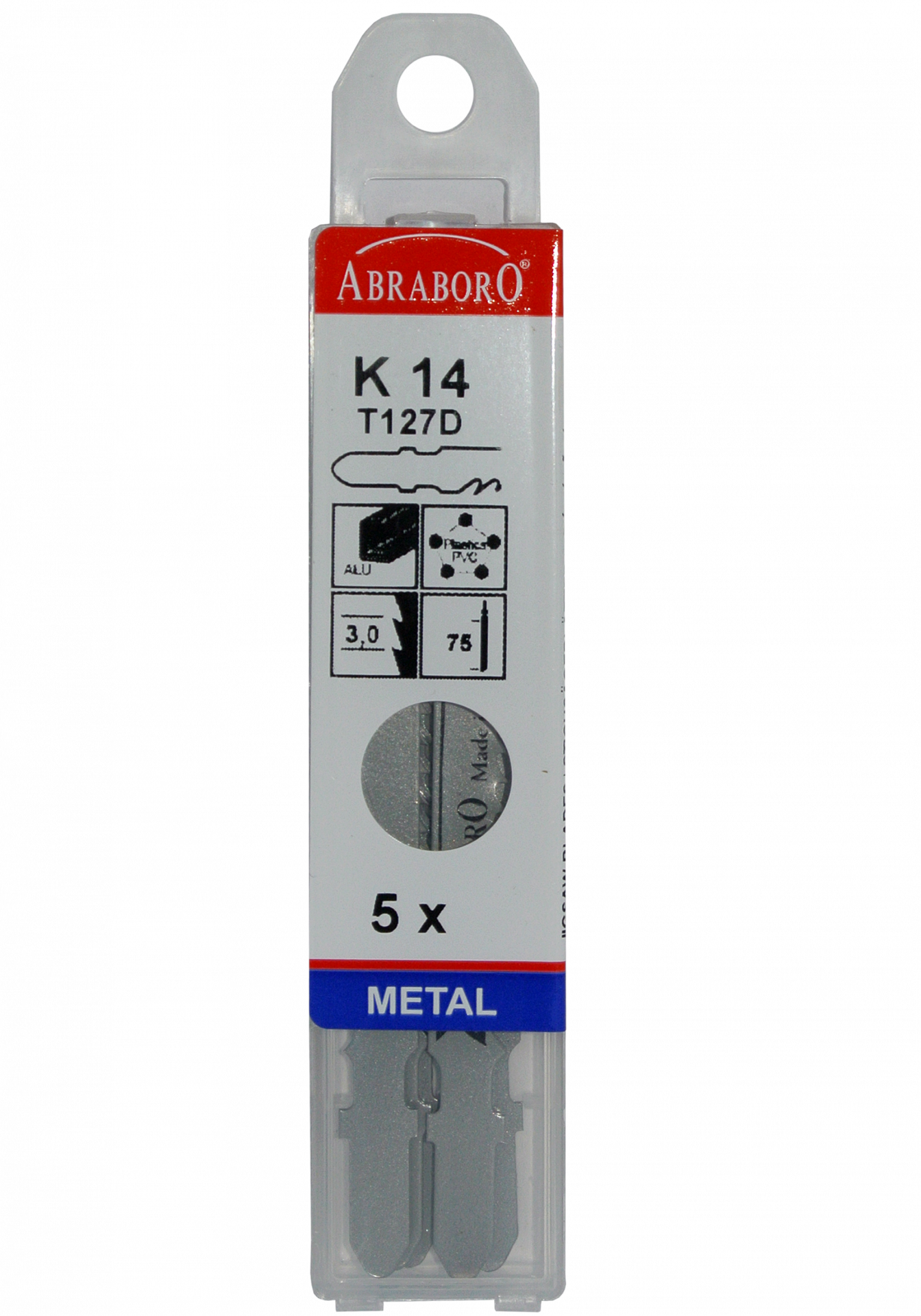 Abraboro MG 118AF (MG 11 bi) szúrófűrészlap Bosch befogással, 5 db/csomag termék fő termékképe