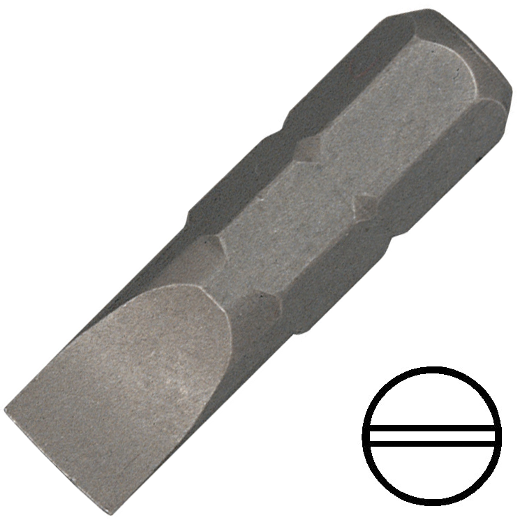 KENNEDY 4 mm hornyos csavarhúzó bit 1/4" hatszög illesztéssel, 25 mm termék fő termékképe