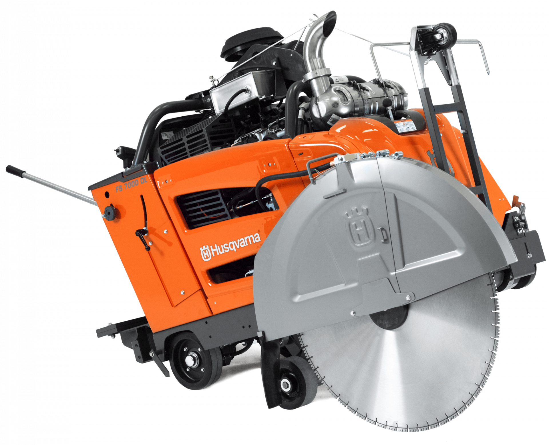 Husqvarna FS 7000 DL aljzatvágó, 1500 mm-es tárcsavédővel termék fő termékképe