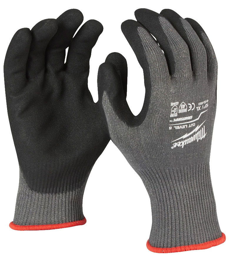 Milwaukee Vágásbiztos védőkesztyű, 5/E vágási szint, 12 pár/csomag termék fő termékképe