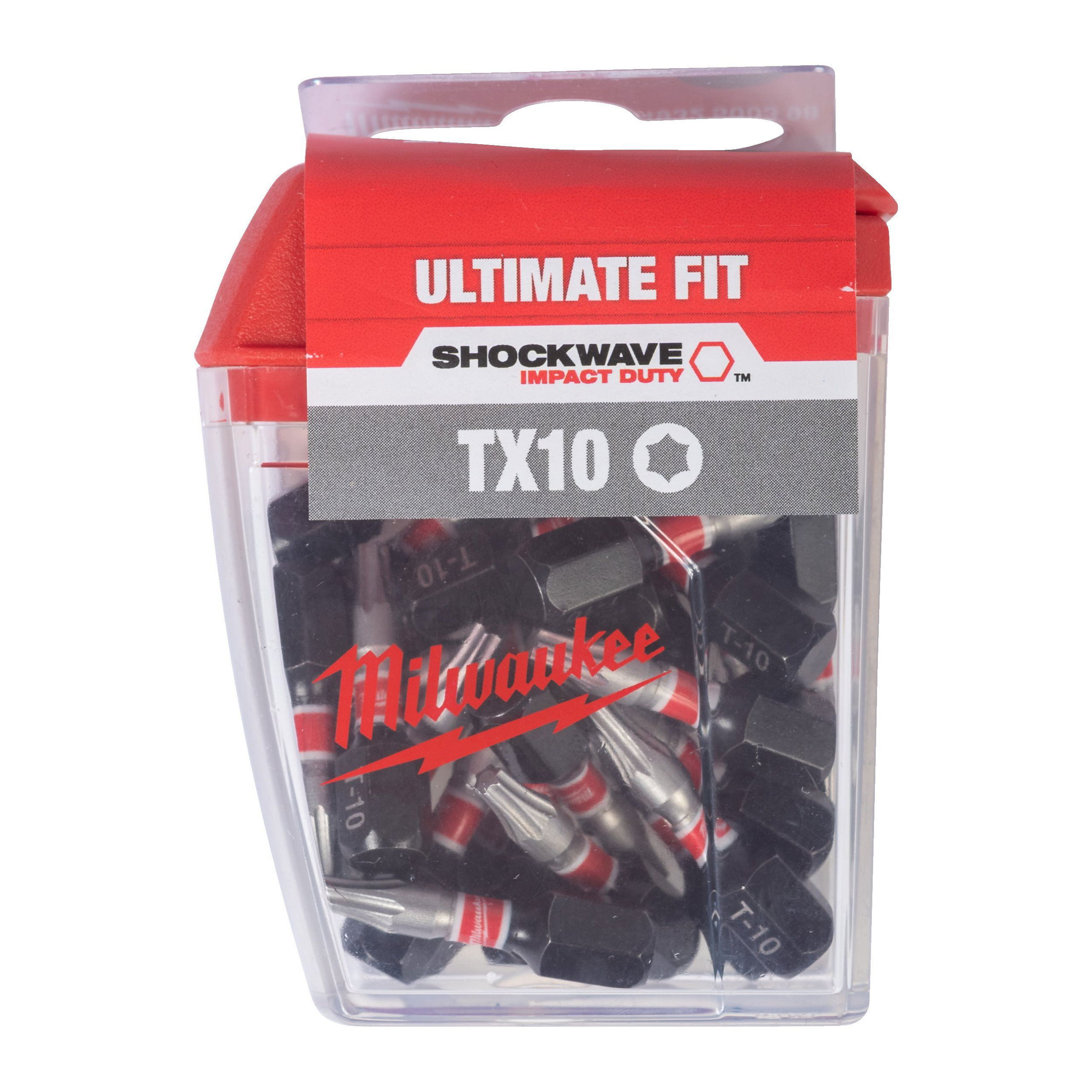 Milwaukee Shockwave Impact Duty™ csavarozó bit, 25 mm, TX 10, 25 db/csomag termék fő termékképe