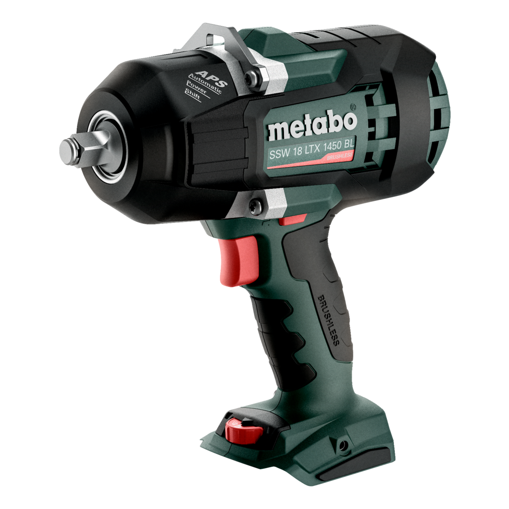 METABO SSW 18 LTX 1450 BL akkumulátoros ütvecsavarozó (akku és töltő nélkül, metaBOX kofferben) termék fő termékképe