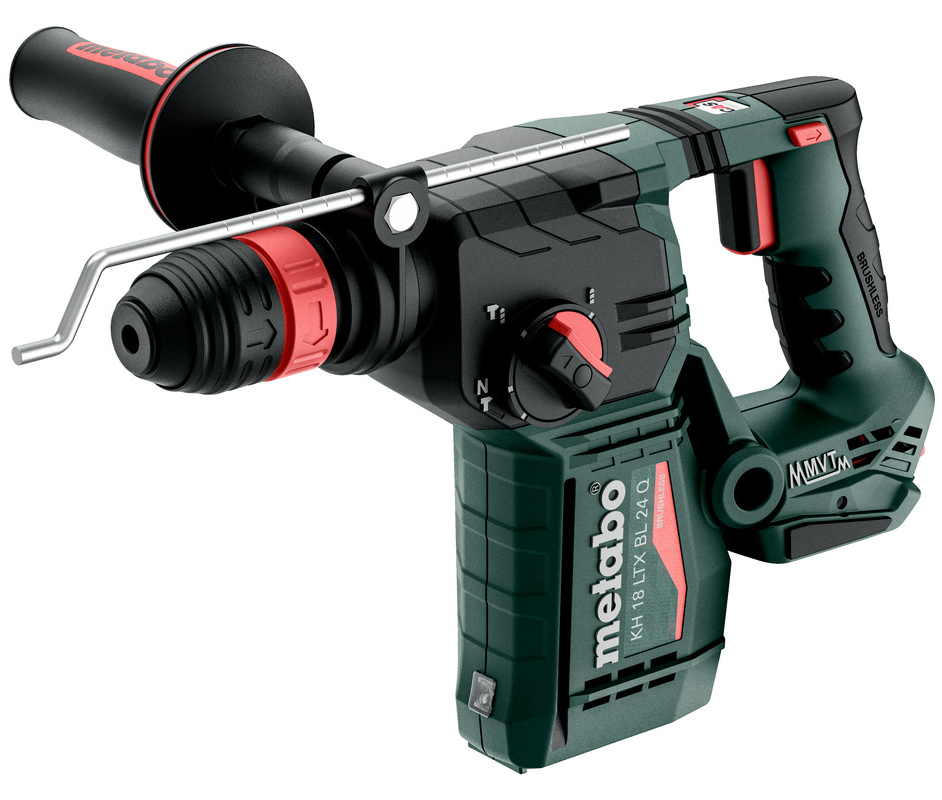 METABO KH 18 LTX BL 24 Q akkumulátoros SDS-plus kombikalapács (akku és töltő nélkül, kartonban) + cseretokmány termék fő termékképe