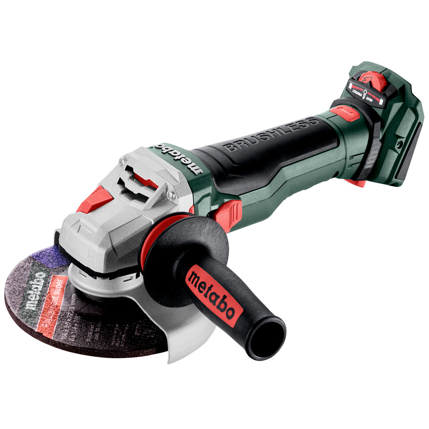 METABO WVB 18 LTX BL 15-150 Quick szénkefe nélküli akkumulátoros sarokcsiszoló (akku és töltő nélkül, metaBOX kofferben) termék fő termékképe